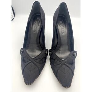 Alexander McQueen Black Heels in Size 10 or 41